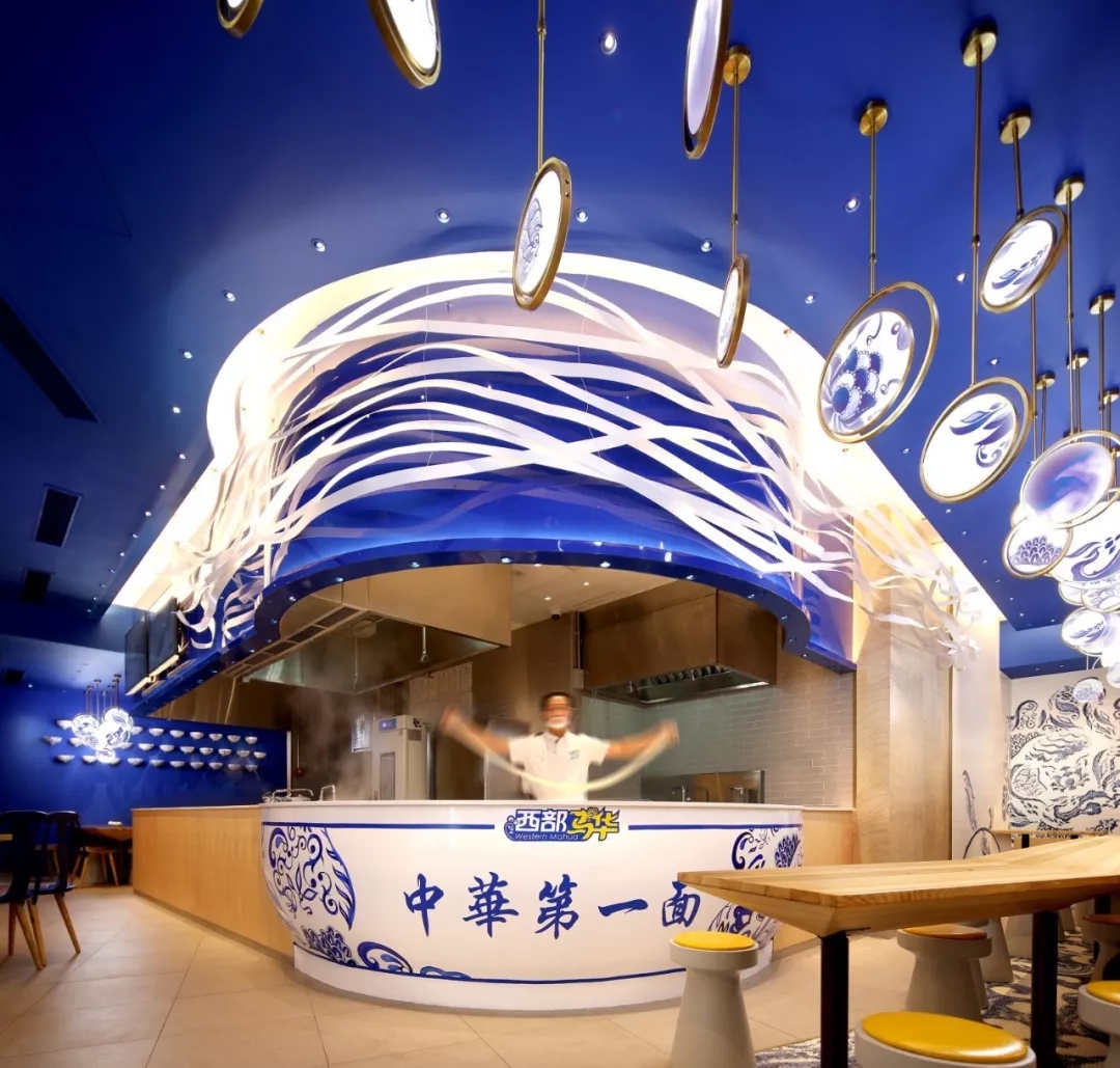 湛江充满文化魅力的餐饮空间设计，让兰州拉面瞬间高大上